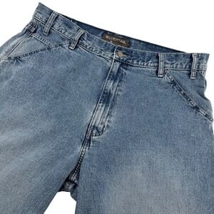 Levi's SilverTab Carpenter Jeans Mens 36x34 Blue Relaxed Baggy Denim